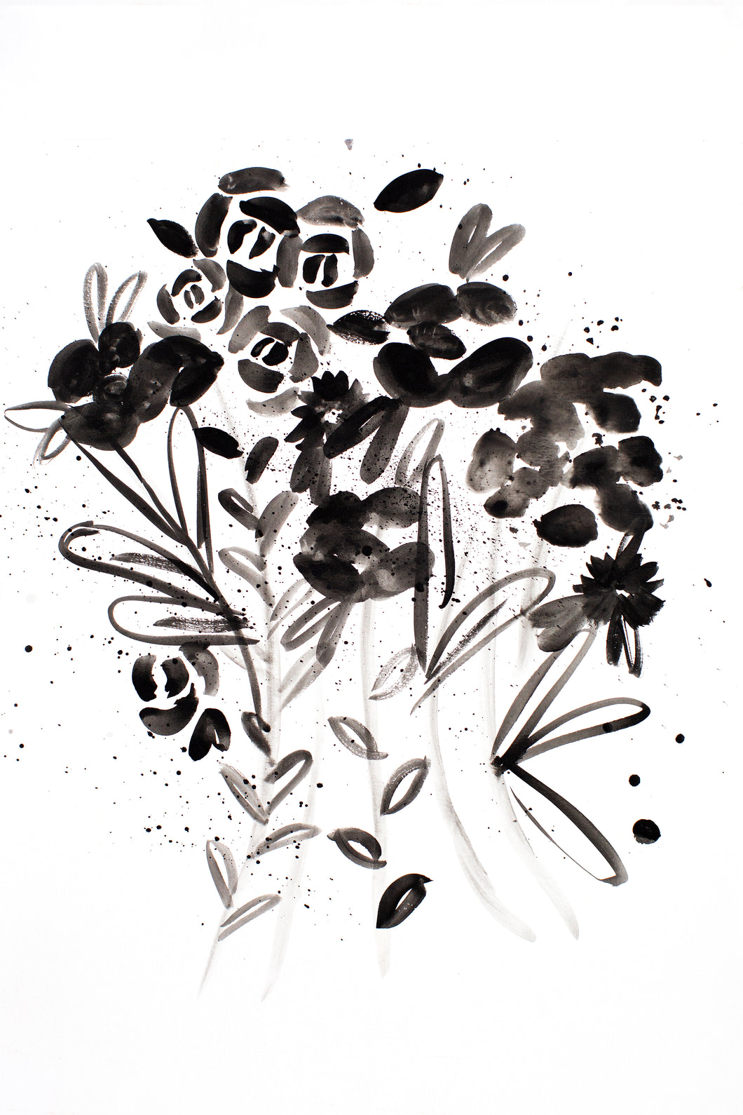 Black Mood Floral 1