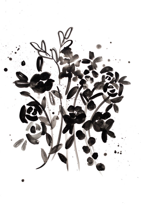 Black Mood Floral 2