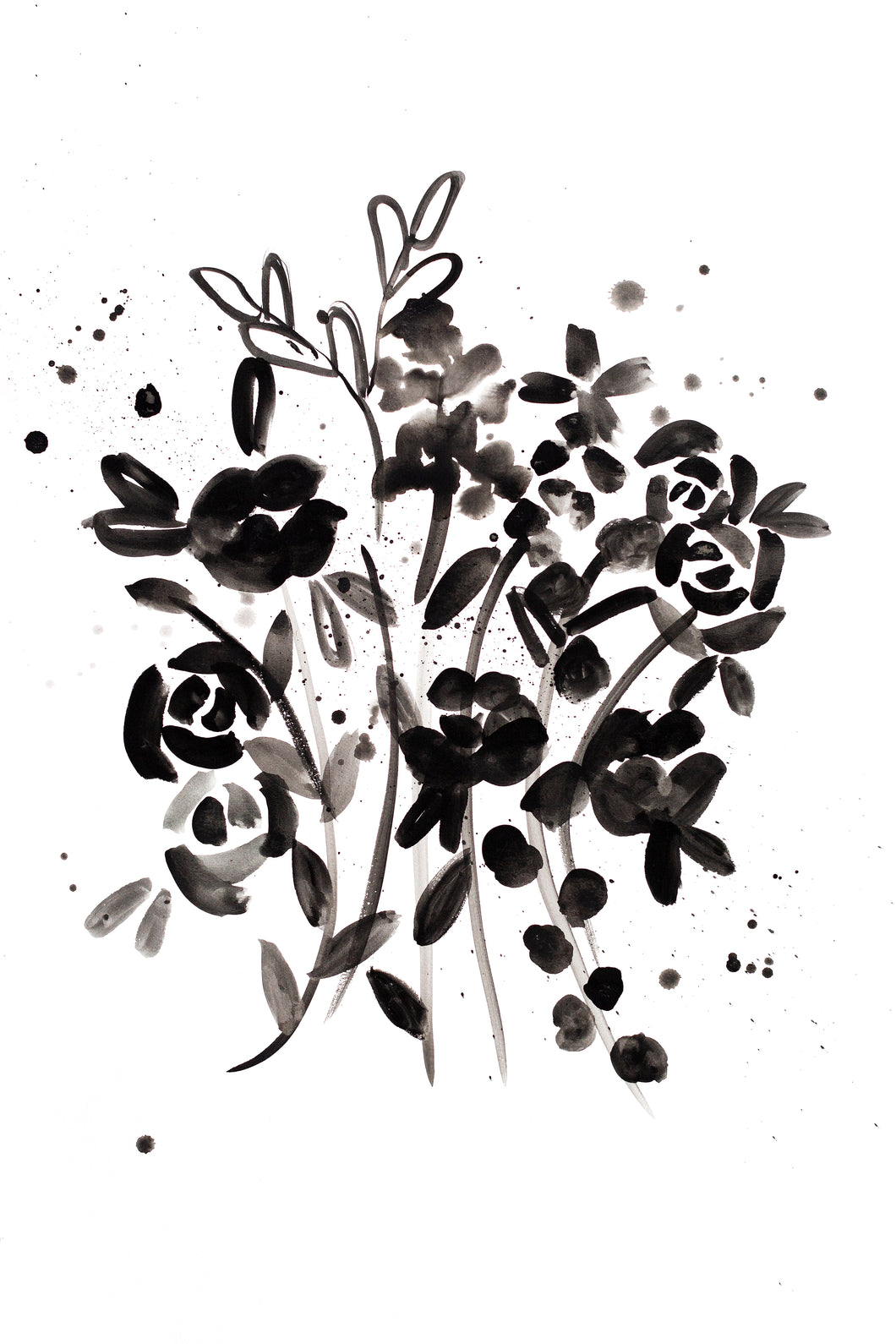 Black Mood Floral 2