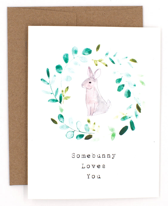 Somebunny Loves You Card