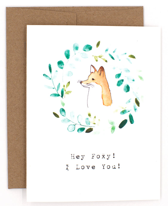 Hey Foxy Card