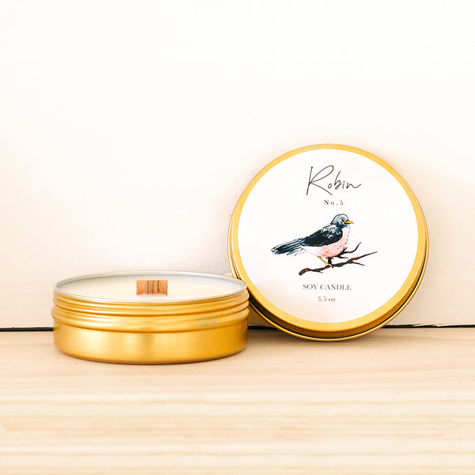 Robin No. 5 Travel Candle